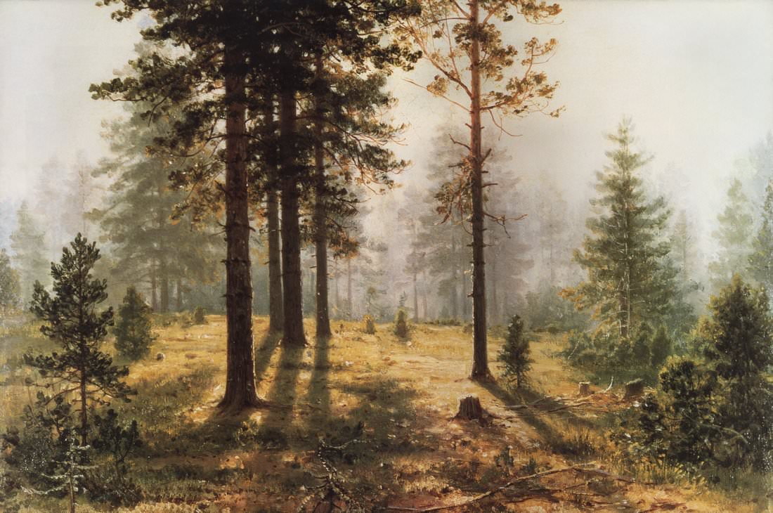 Туман в лесу. 1890-е