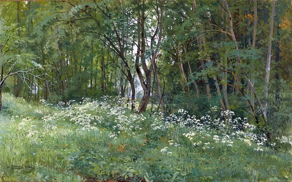 Цветы на опушке леса 1892-93