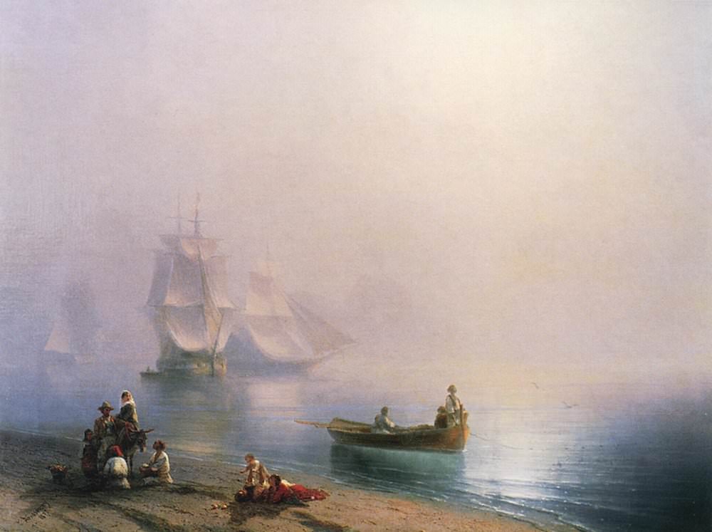 Утро в Неаполитанском заливе 1873