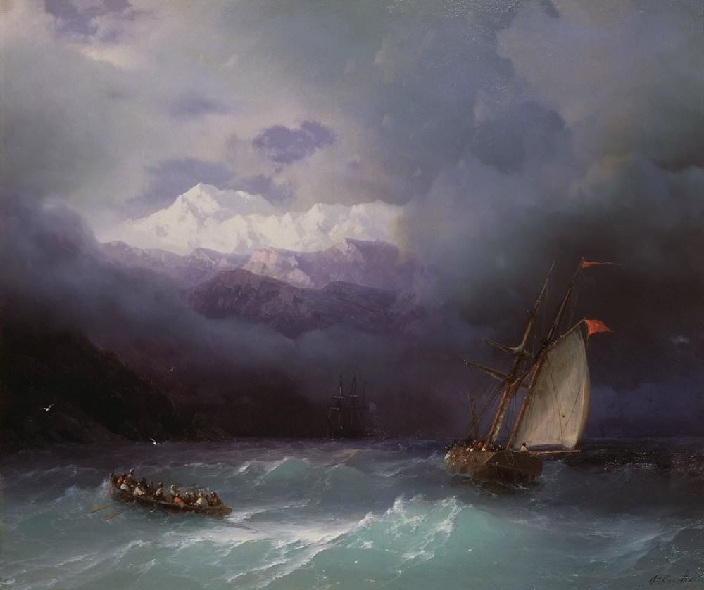Бурное море 1868