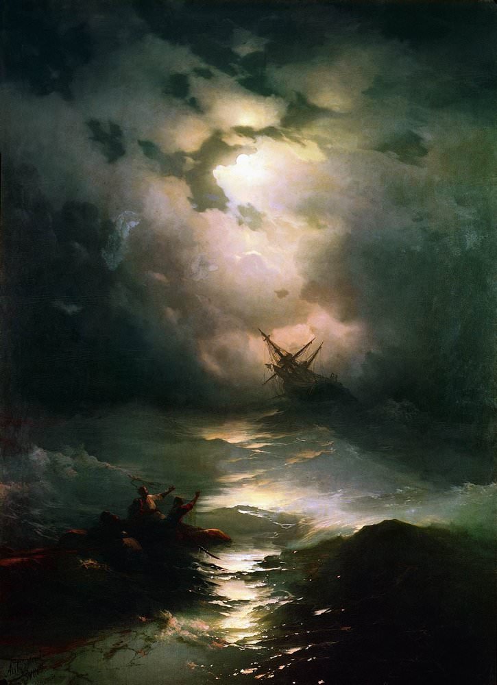 Буря на Северном море 1865