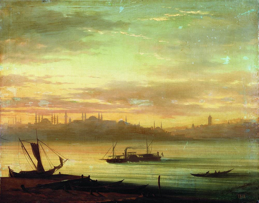 Вид Босфора 1864