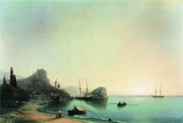 Итальянский пейзаж 1855