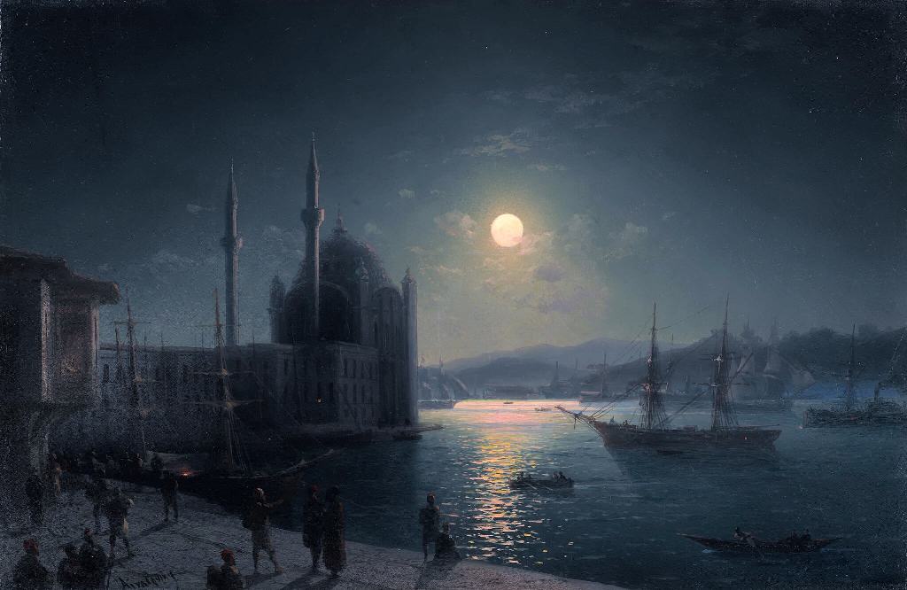 Лунная ночь на Босфоре 1894