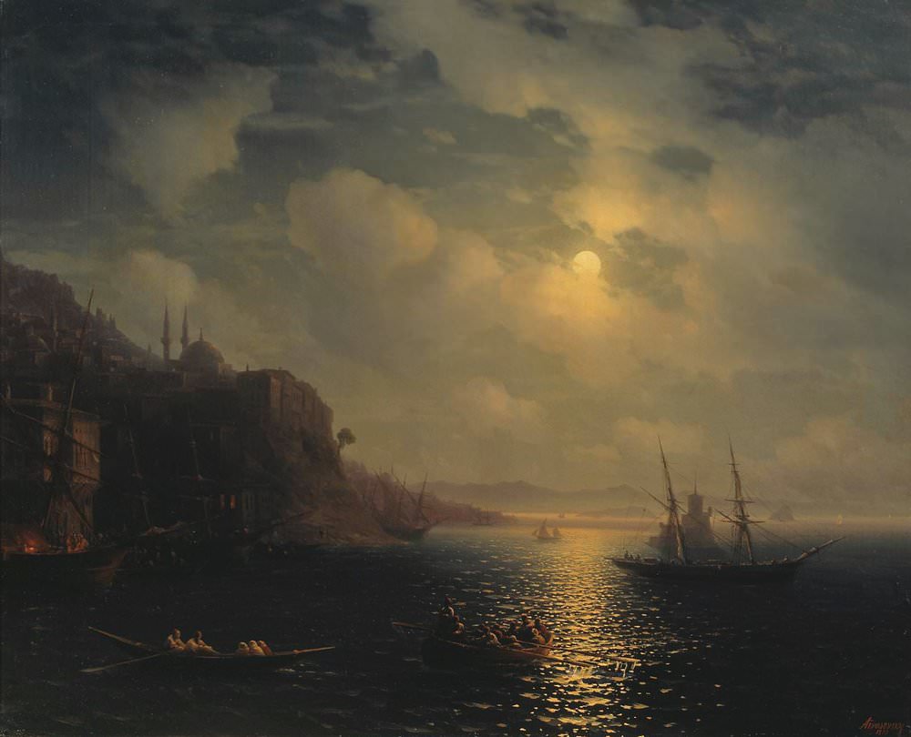 Лунная ночь на Чёрном море 1873