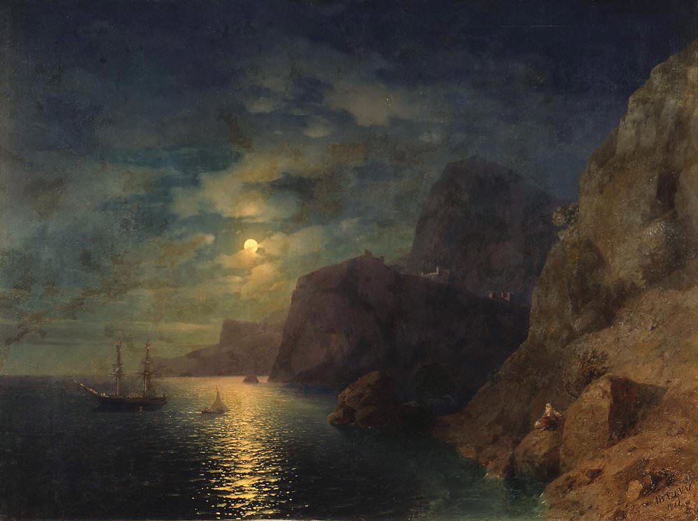 Море ночью 1861