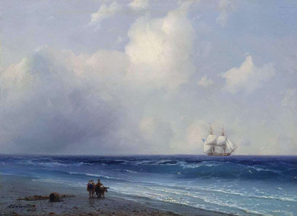 Морской вид 1865