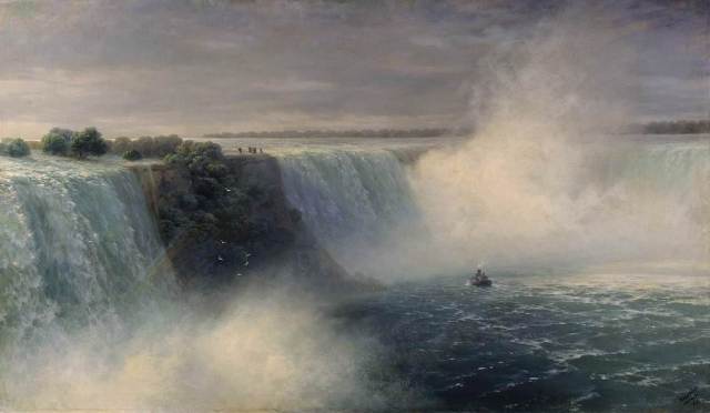 Ниагарский водопад 1892