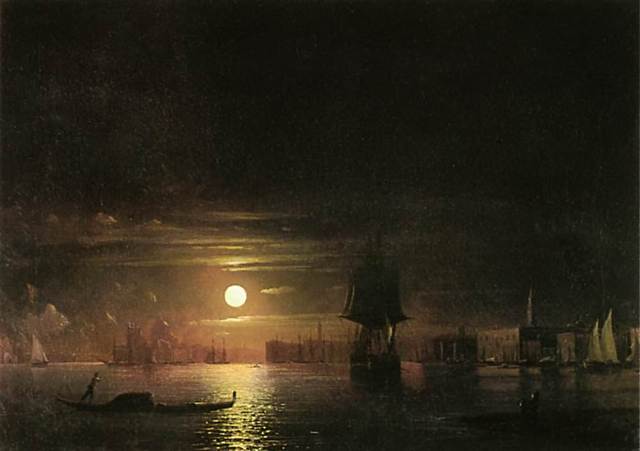 Ночь в Венеции 1861