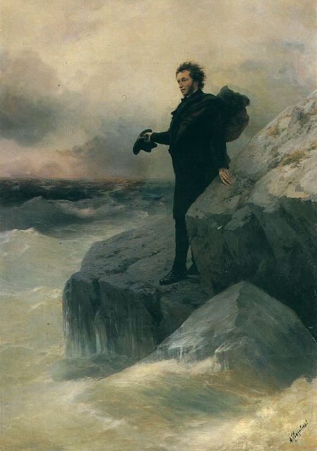 Прощание А. С. Пушкина с морем 1877