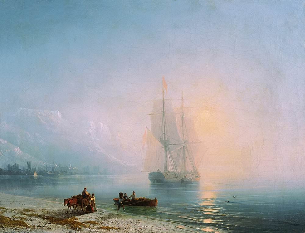 Спокойное море 1863
