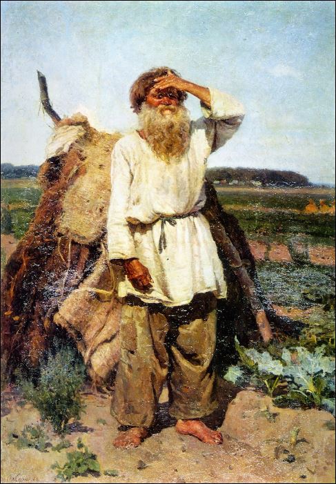Старик-огородник. 1882