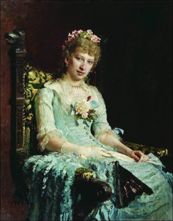 Женский портрет (Е.Д.Боткина). 1881