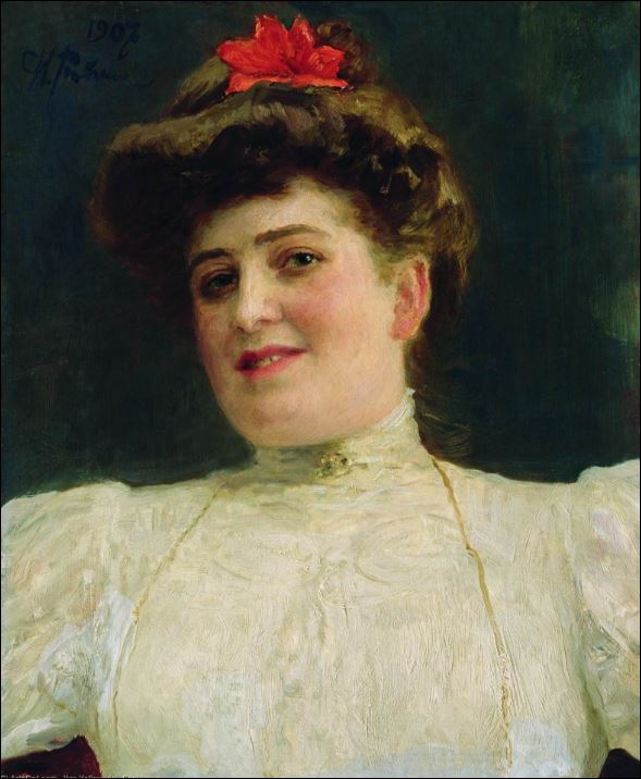 Женский портрет (Ольга Шоофс). 1907