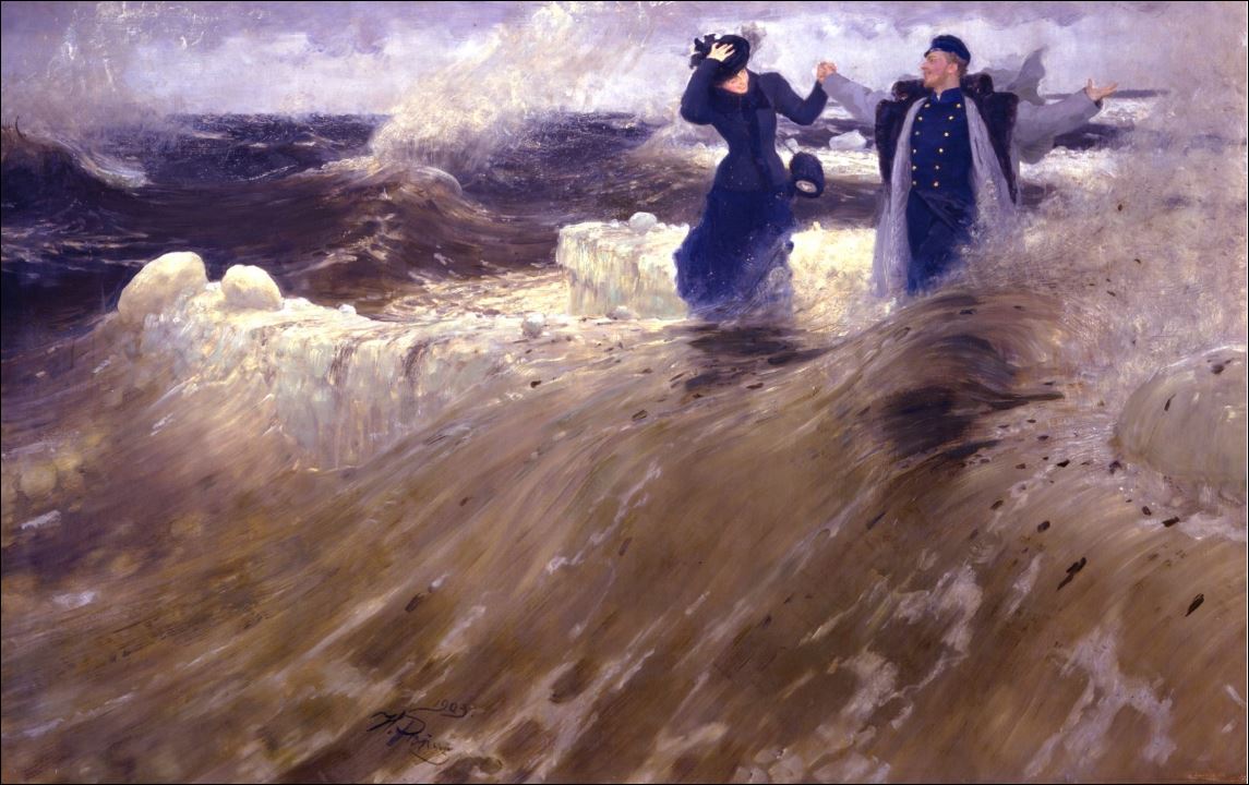 Репродукция картины 'Какой просор! 1903' Репин Илья Ефимович. Купить