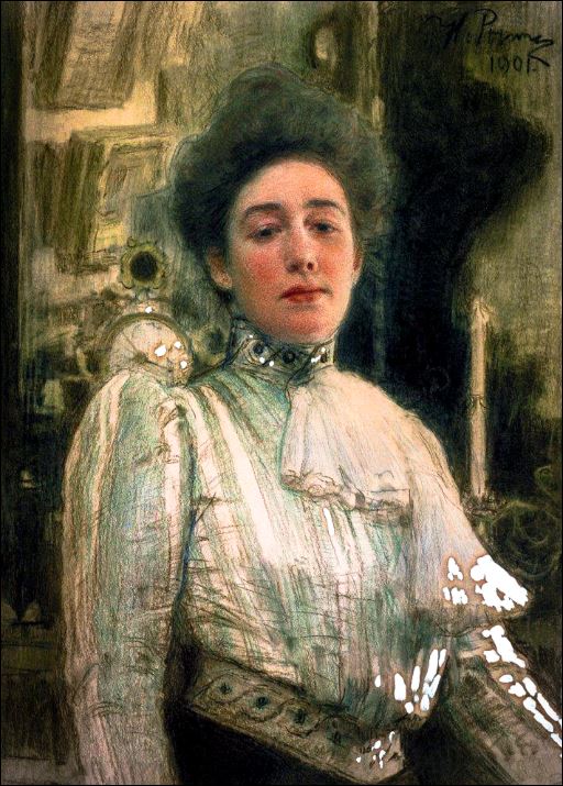 Портрет А.П.Боткиной. 1901