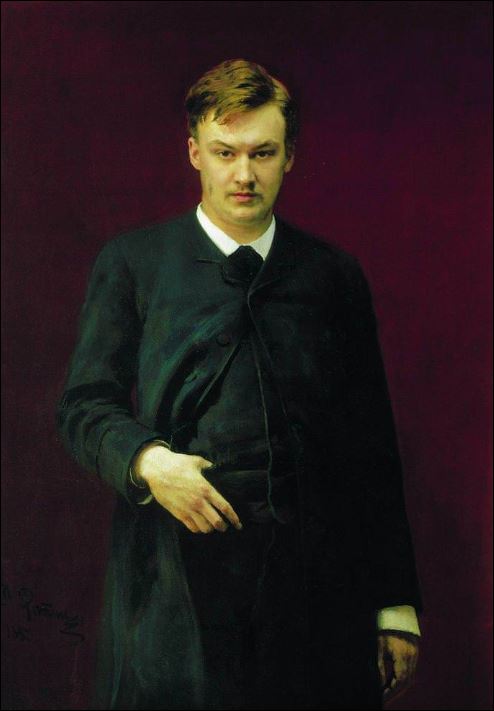 Портрет композитора А. К. Глазунова. 1887