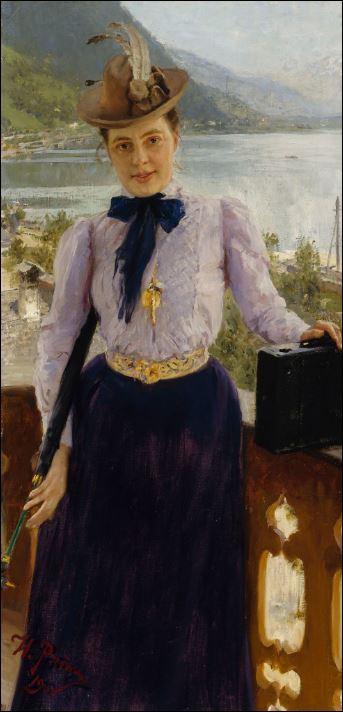 Портрет Н.Б.Нордман. 1900