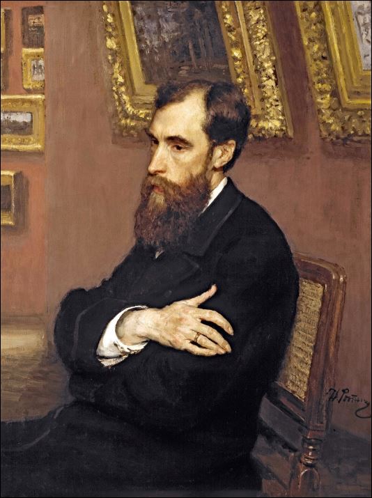 Портрет П.М.Третьякова. 1883