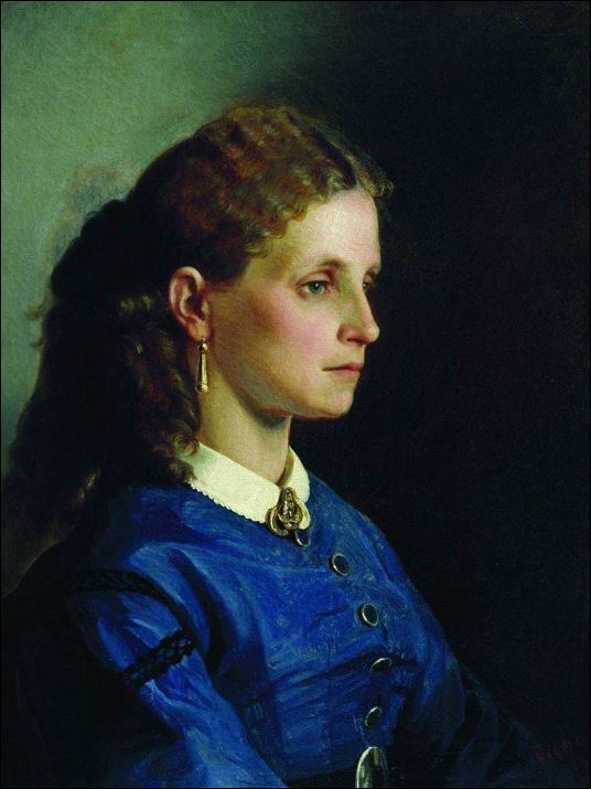 Портрет Яницкой. 1865