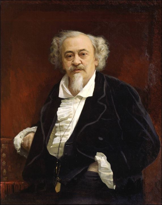 Портрет актера Василия Васильевича Самойлова. 1881