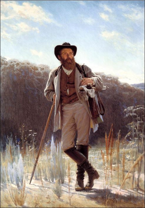 Портрет художника Ивана Ивановича Шишкина (1831-1898)