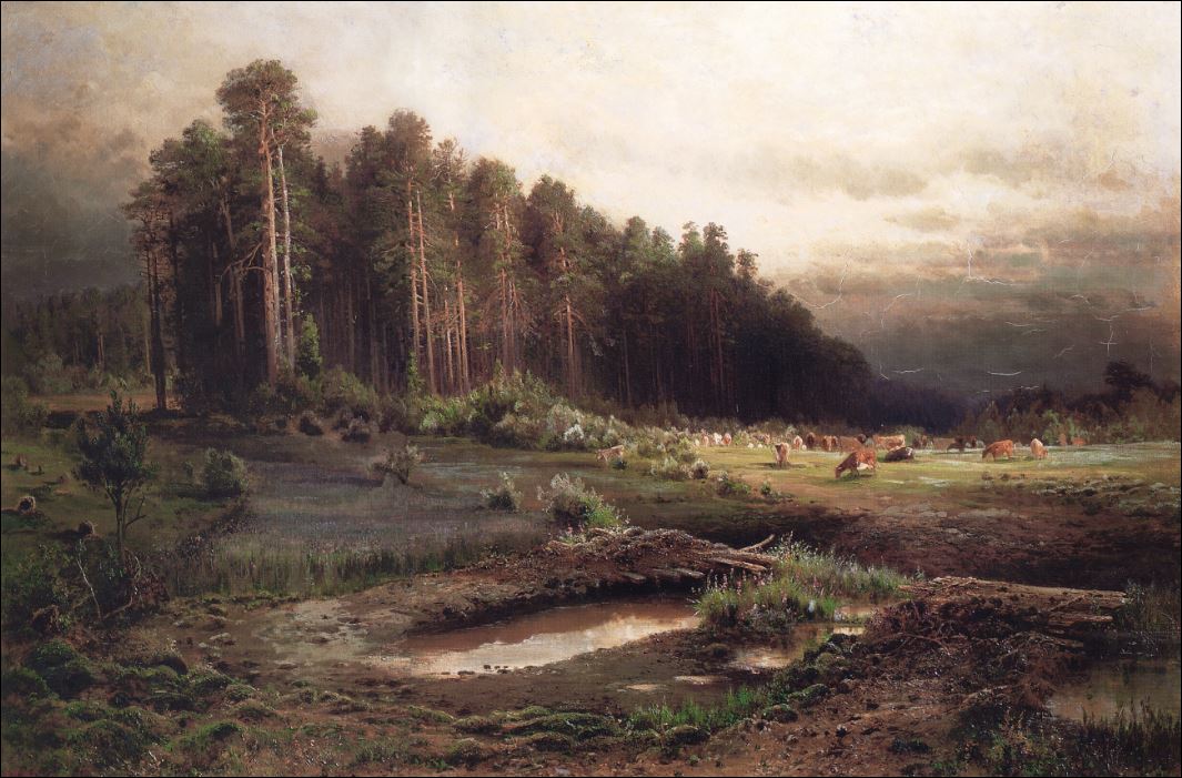 Лосиный остров в Сокольниках. 1869