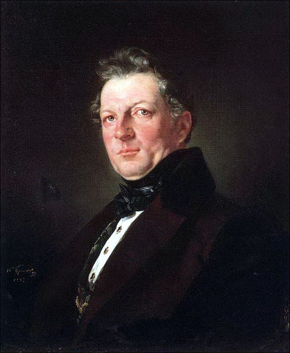 Портрет архитектора А.М.Болотова. 1843