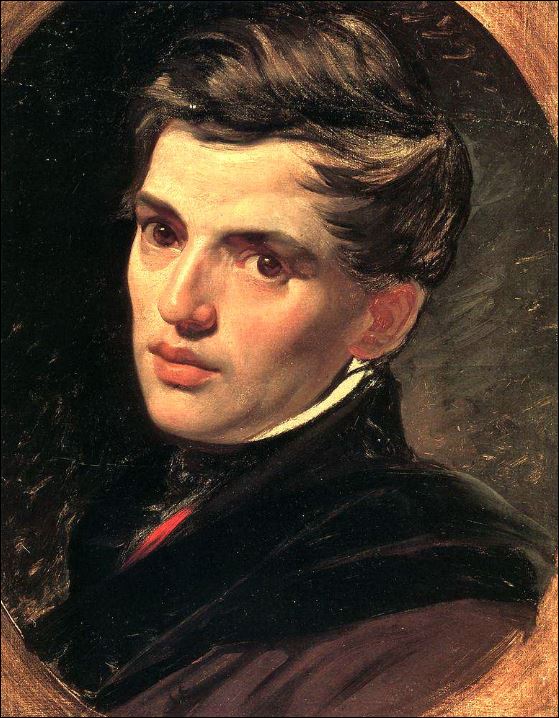 Портрет архитектора А.П.Брюллова, брата художника. 1823