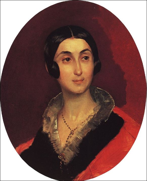 Портрет Е.И.Тон. 1840