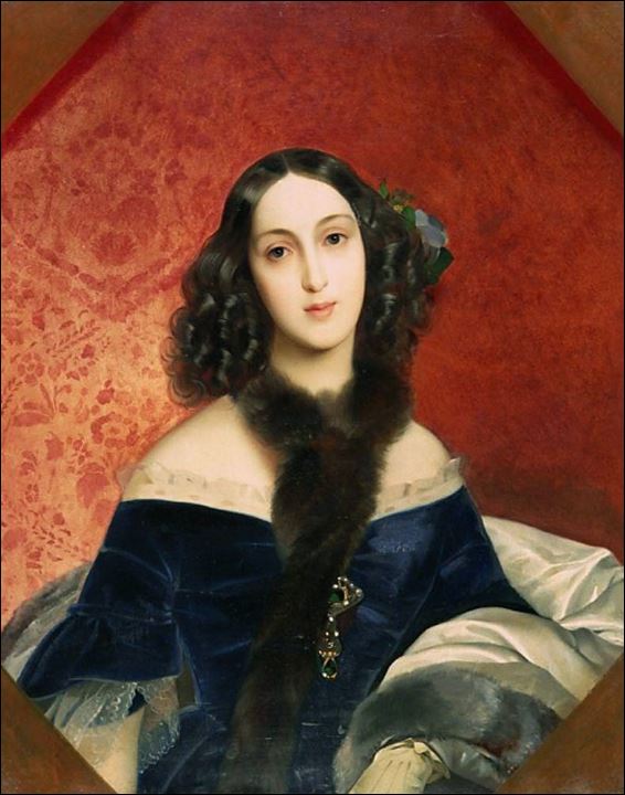 Портрет М.А.Бек. 1840