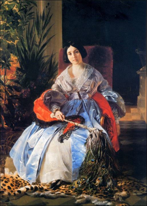 Портрет светлейшей княгини Елизаветы Павловны Салтыковой. 1841