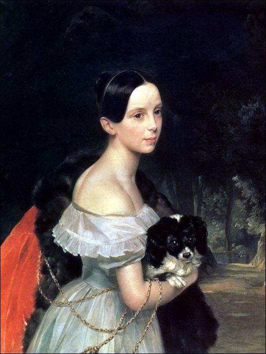 Портрет У.М.Смирновой. 1837