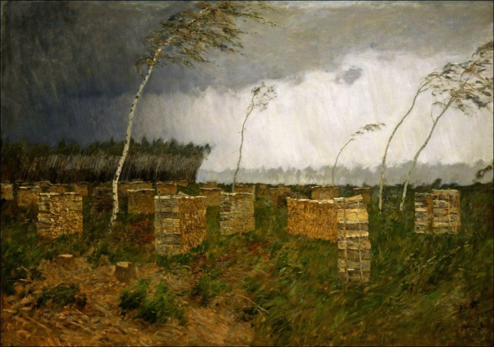Буря. Дождь. 1899