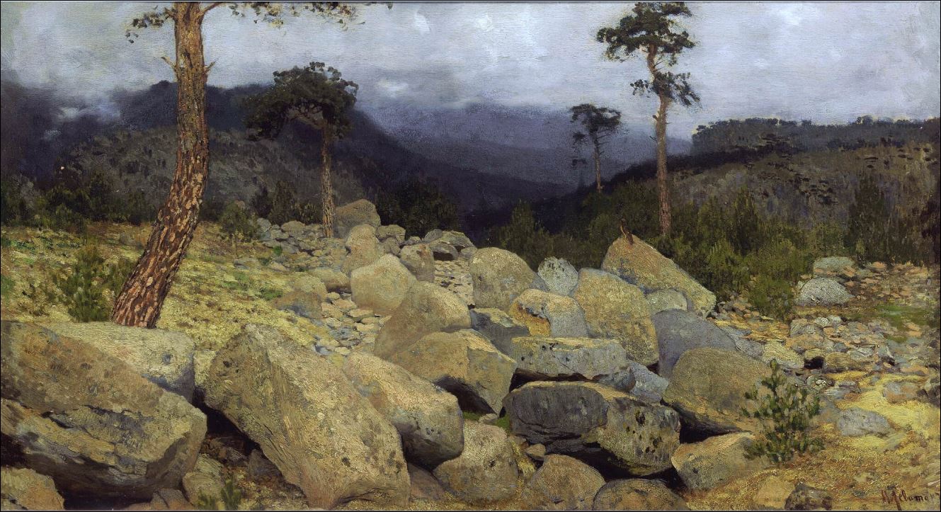 В Крымских горах. 1886