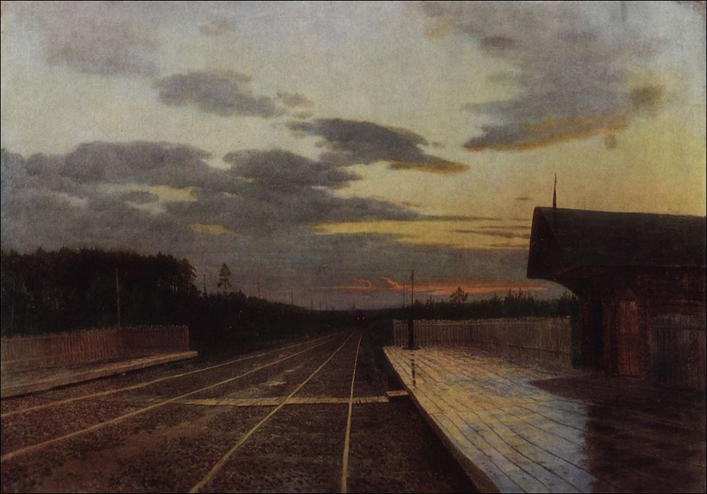 Вечер после дождя. 1879
