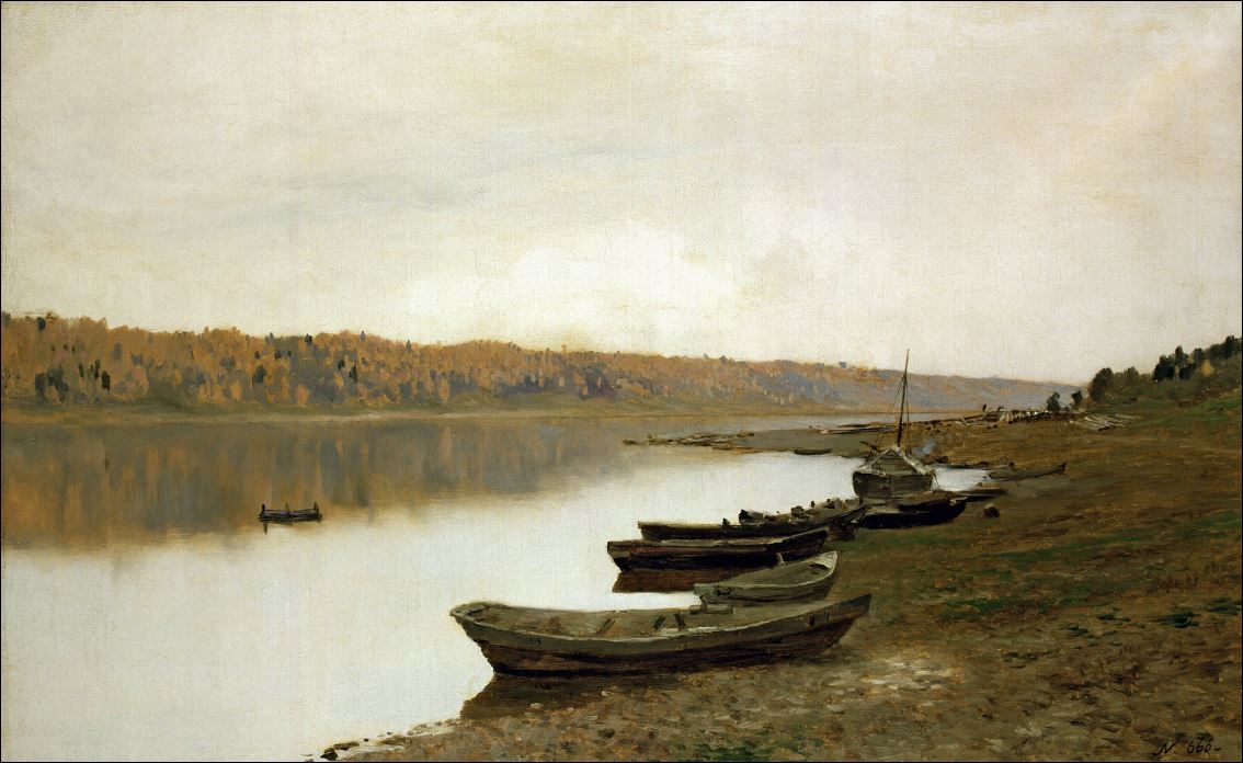 На Волге. 1887