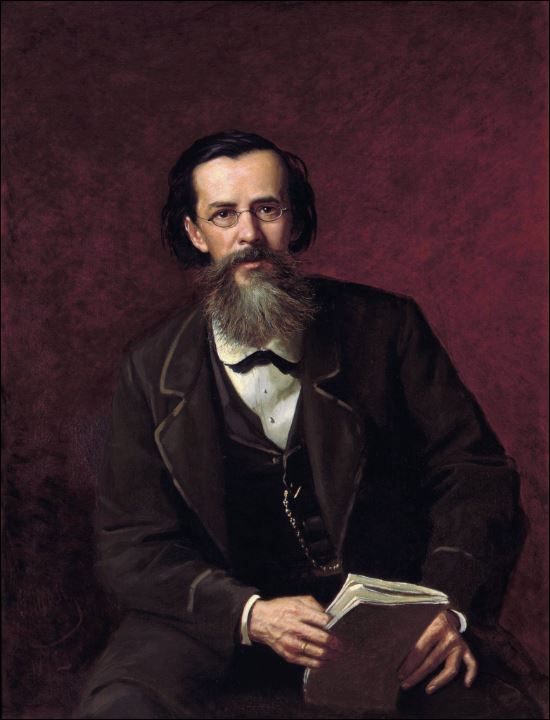 Портрет А.Н.Майкова (1821-1897). 1872
