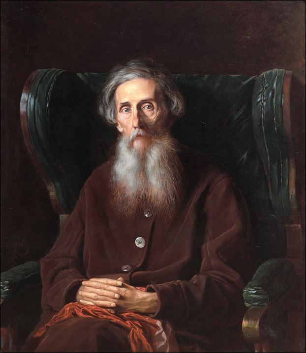 Портрет В.И.Даля (1801-1872). 1872