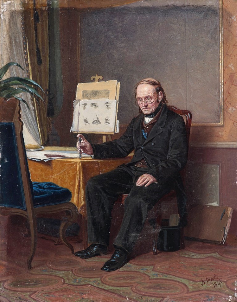 Учитель рисования. 1867