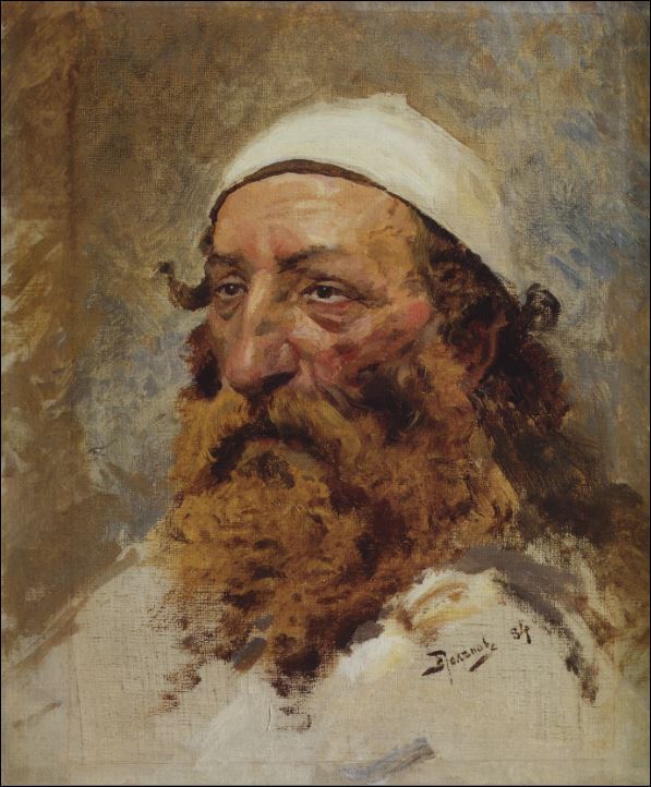 Голова еврея. 1884