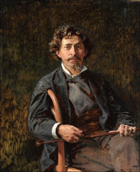 Портрет художника Ильи Ефимовича Репина (1844-1930)
