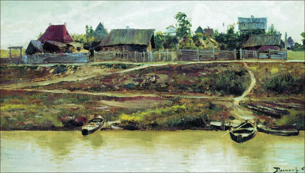 Приволжский поселок. 1897