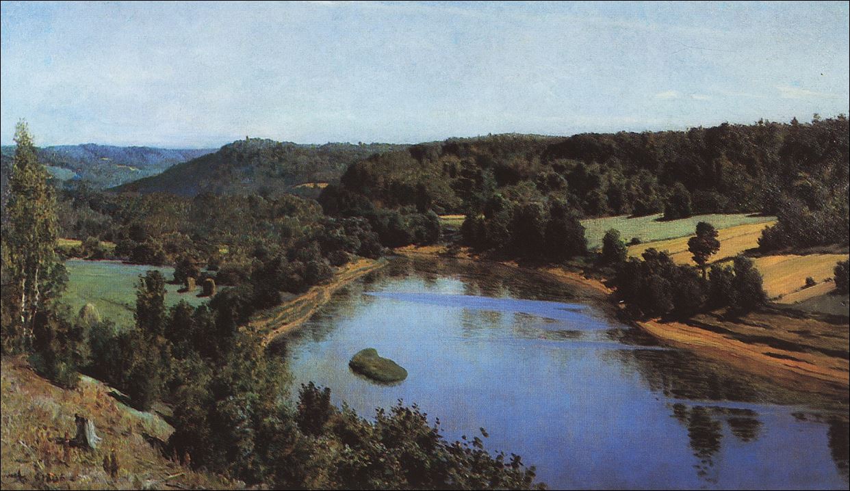 Река Оять. 1886
