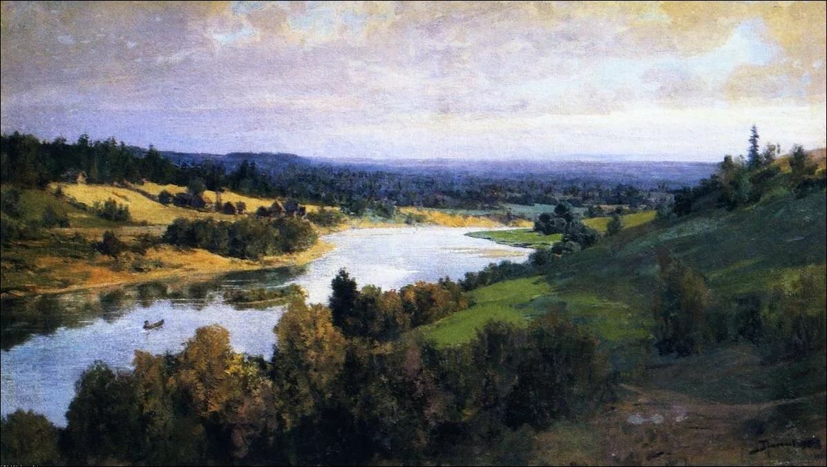 Река Оять. 1880