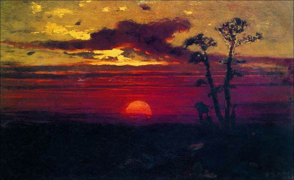 Закат. 1876