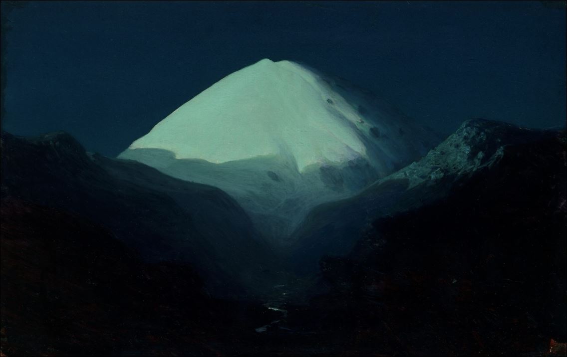 Эльбрус. Лунная ночь. 1890