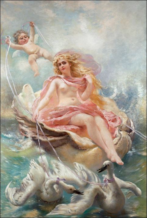 Богиня вод. 1886