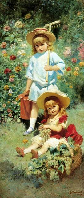 Дети художника. 1882