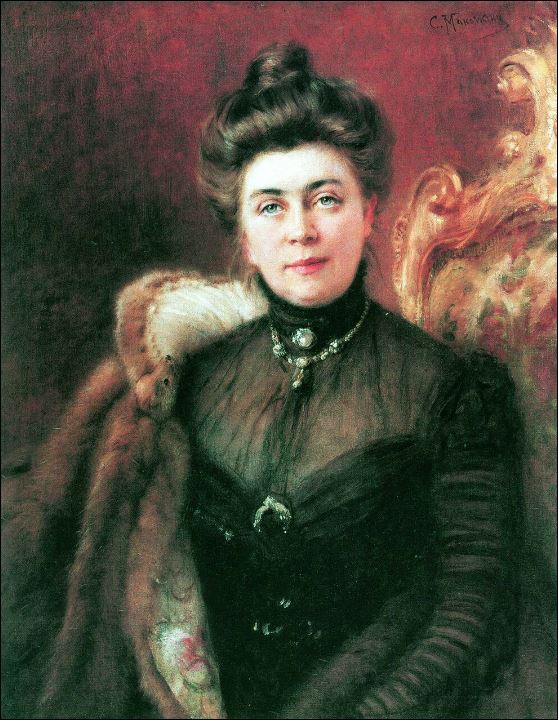Портрет А.И.Сувориной. 1880